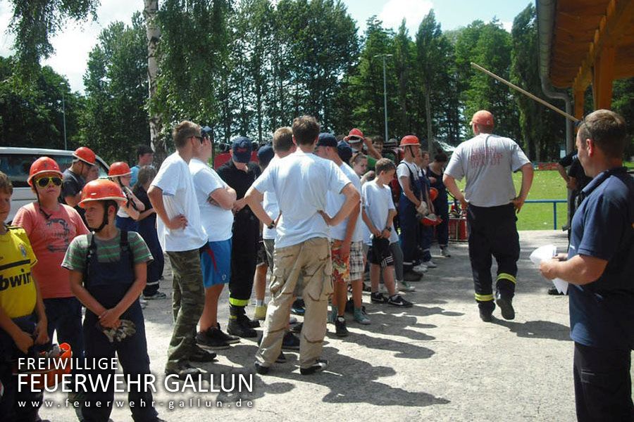 Jugendfeuerwehrcamp der Stadt Mittenwalde 2013